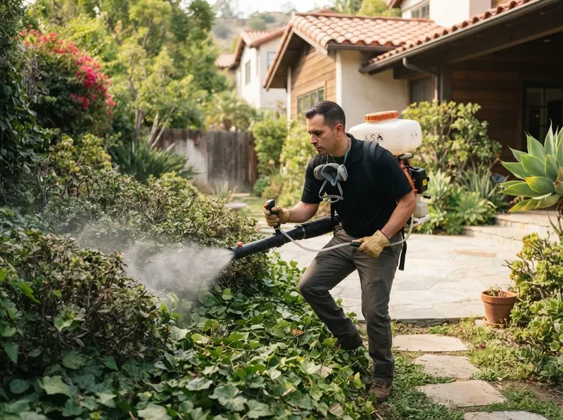 Exterior Mosquito Micro-Mist Suppression in Los Angeles, CA
