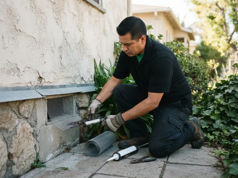 Rodent Mechanical Exclusion and Sanitation in Los Angeles, CA